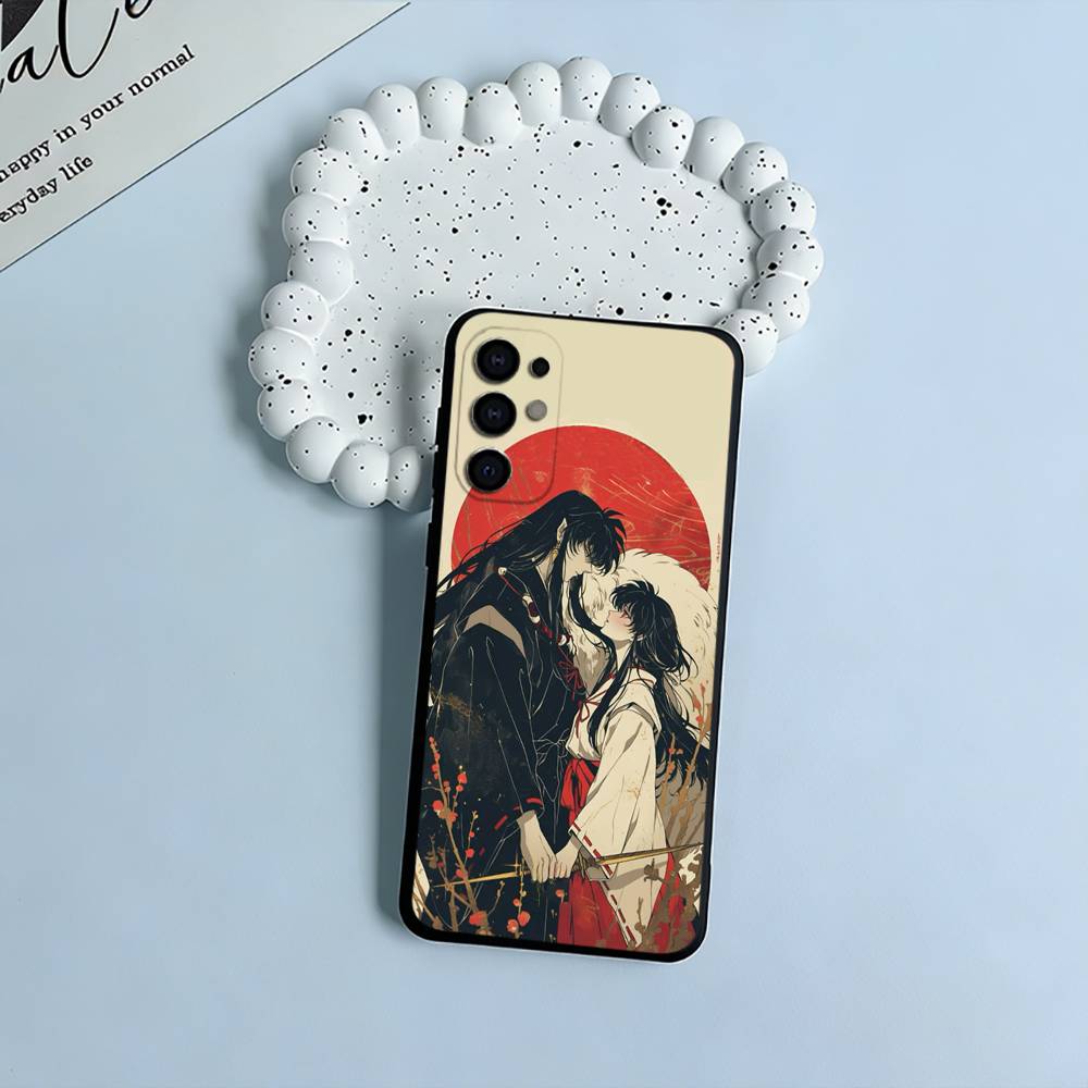 Half-Demon -nuyasha Phone Case For Samsung S25,S24,S21,S22,S23,S30,Ultra,S20,Plus,Fe,Lite,Black Soft Silicone