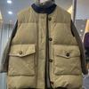 Vest for Women Oversize Thickened WinterLarge Pockets Solid Color Windproof Down Casual Sleeveless Tops Vest