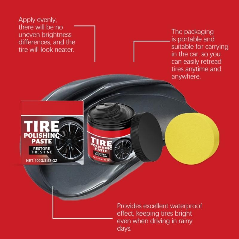 Tire Rims Scratch Paint Repair Paste Car Wheel Rims Maintenance Scratch Refurbishment Paste Wheel Hub Detailing Accessory
