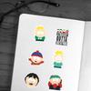 55Pcs South Park Stickers For Kids | Cartoon Decals Waterproof Laptop Skateboard Car Water Bottle  Cute Cartoon Sticker Gift Set