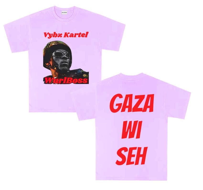 Rapper Vybz Kartel 2025 New Album T Shirts Unisexs Fashion Hot Sale Cotton Tshirts Vintage Oversized Short Sleeve Tees Streetwear