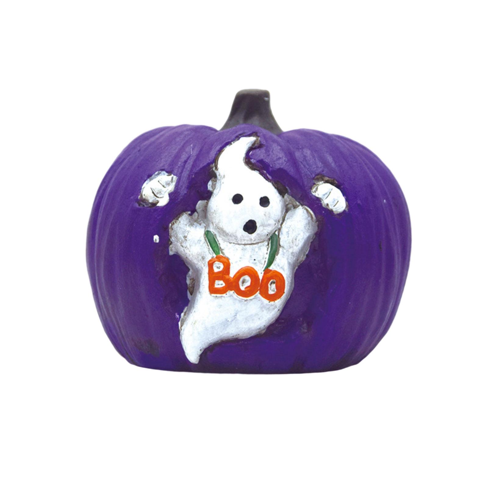 

Halloween Resin Pumpkin Ornaments Desktop Decoration Home Decoration Party Gift One Size