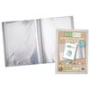 Eco-eco - eco104 - Porte-vues transparent avec 40 pochettes en plastique 50 % recycle, format A2 -
