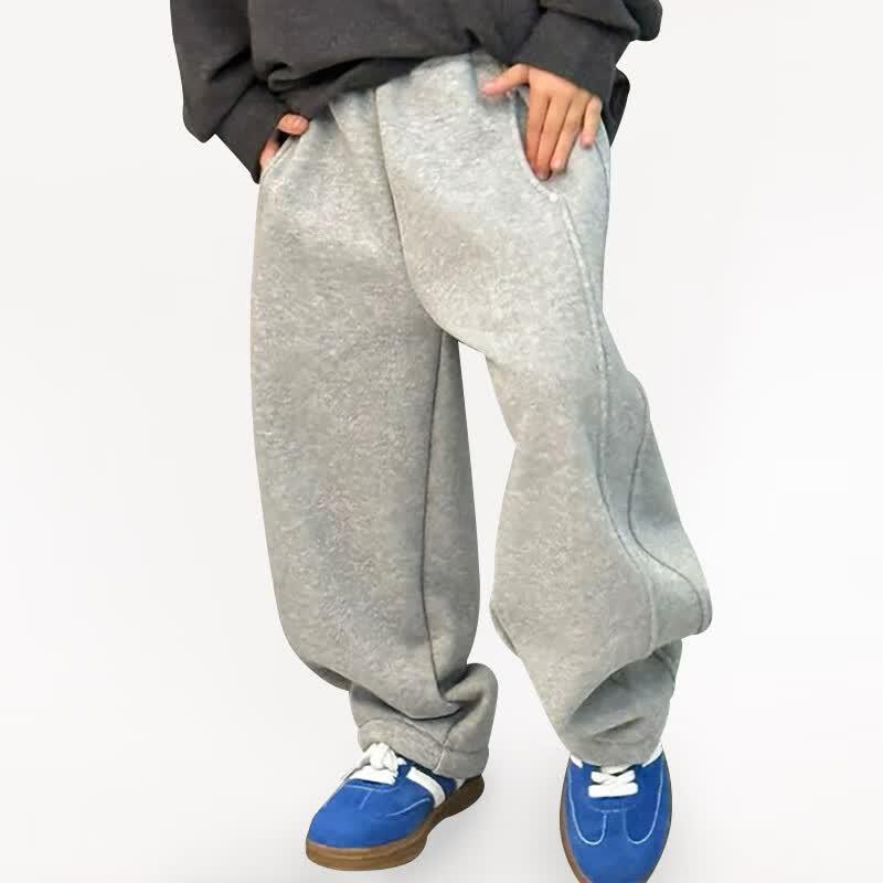 KIYA Girls  Wide-Leg Casual Sweatpants 170