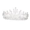Hot Selling European Baroque Bridal Alloy Diamond Pearl Crown Headdress Crown Phoenix Crown Hair Accessory Rhinestone Highlight