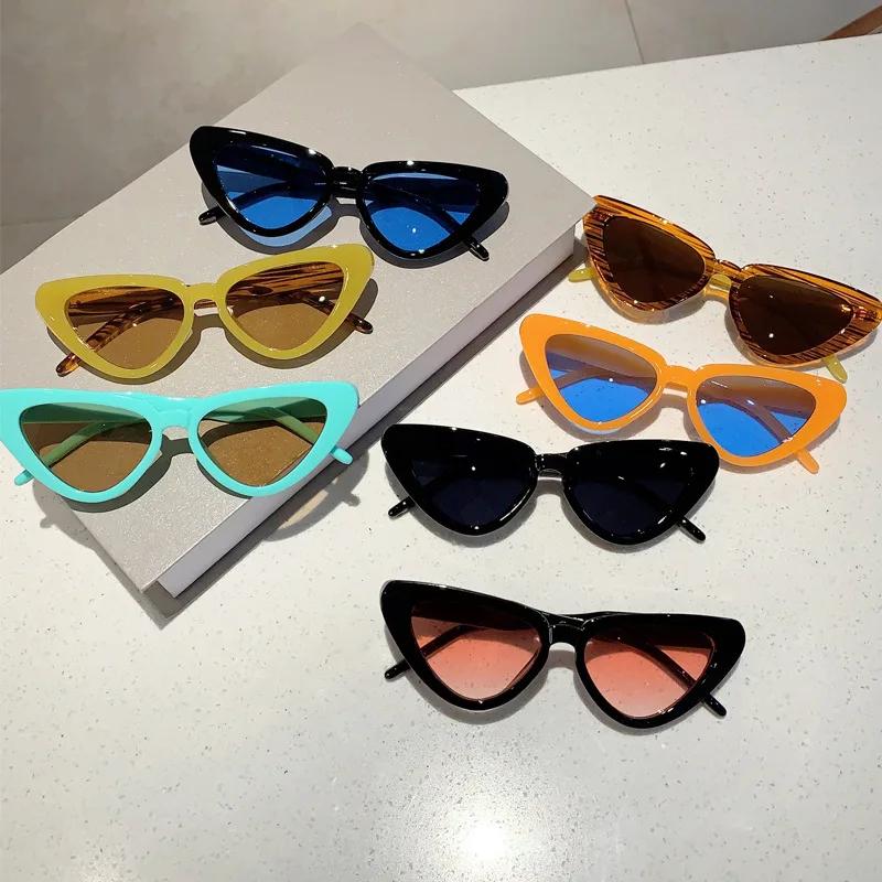 Katzenaugen Sonnenbrille Retro Mode Sonnenbrille Trendige Straßenfoto Sonnenbrille
