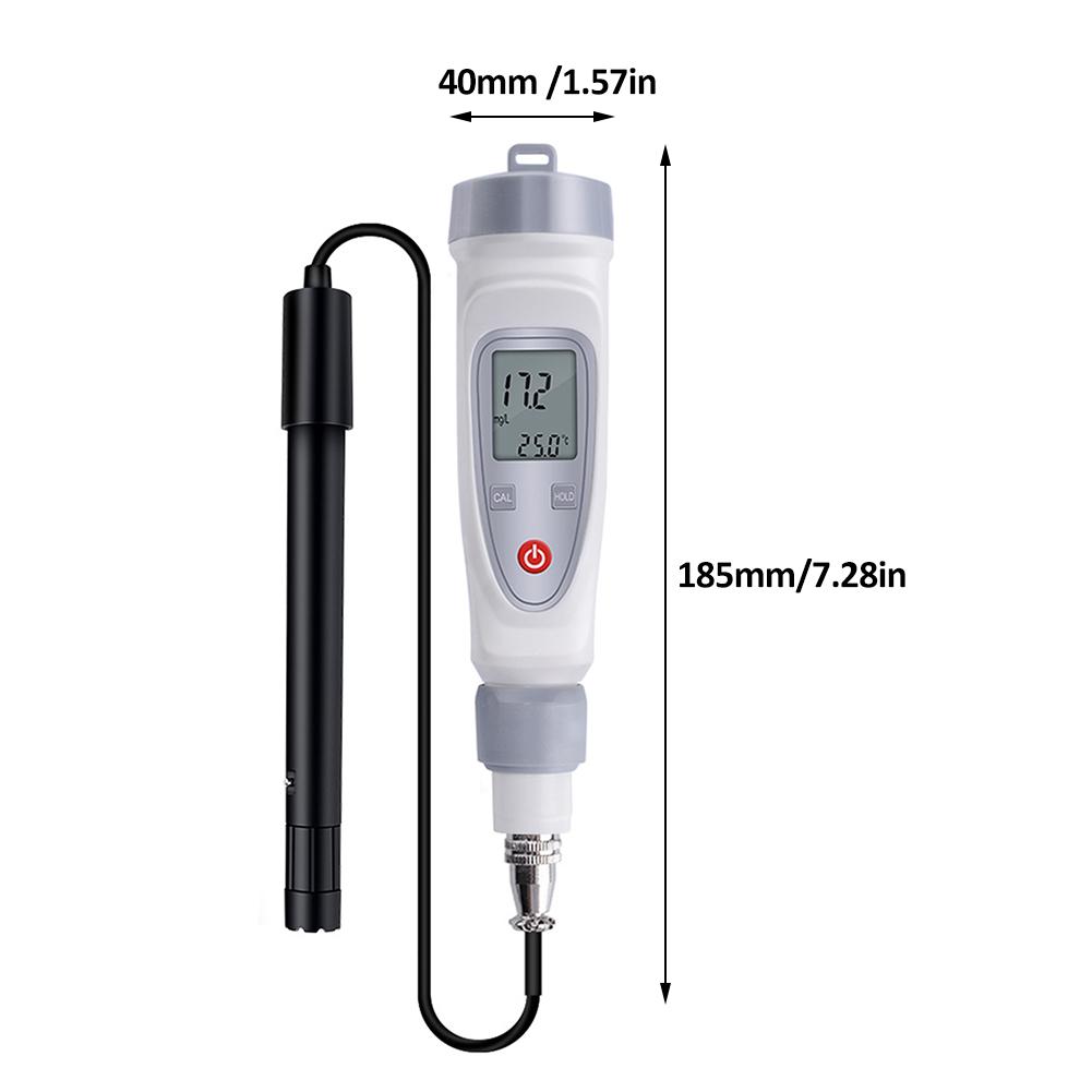JPB-70A Dissolved Oxygen Analyzer with DO Probe Water Quality Monitor DO Meter Aquaculture