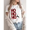Women Holiday Clothing Happy Season Love Merry Christmas Fashion 90s Female Shirt Print T Top New Year T-shirts Graphic Tee
