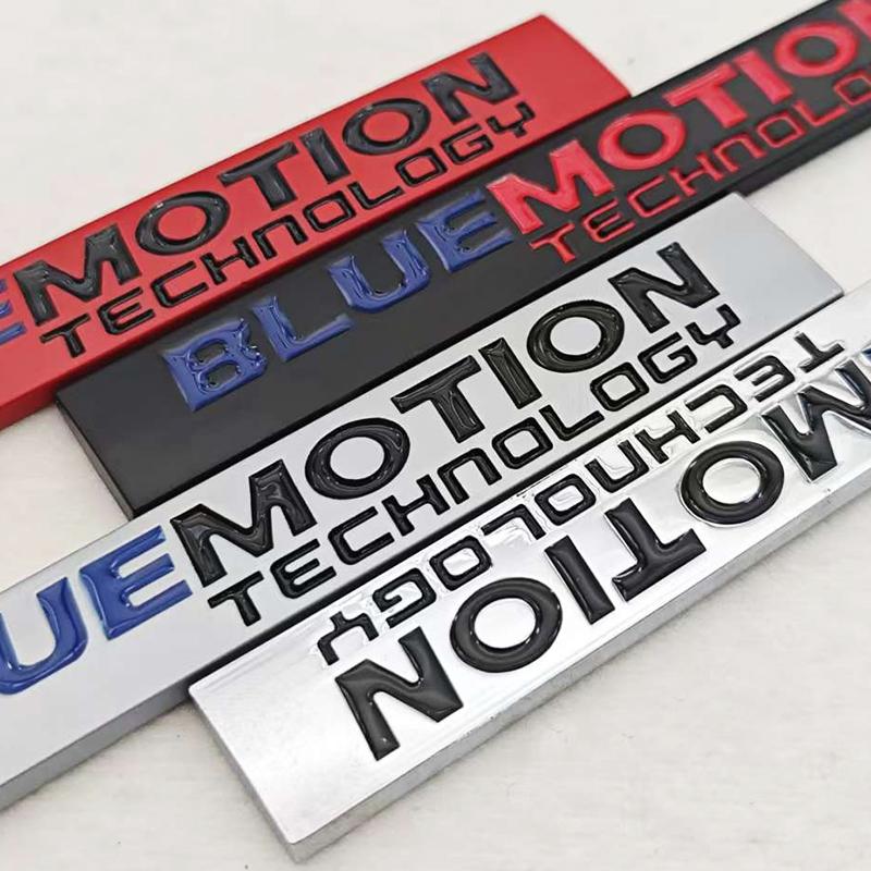 AABIO1 Metal Letters For Cars Volkswagen Passat B6 B8 Tiguan VW T5 Golf 4 MK4 V6 Sticker 4motion Emblem Badge Logo Sticker Accessories