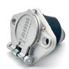 LEXOR 24V 7 Pin Trailer Wiring Socket Adapter Coupler Round Sleeve Outlet Hitch Turn Signal Tail Back Lamp Silver