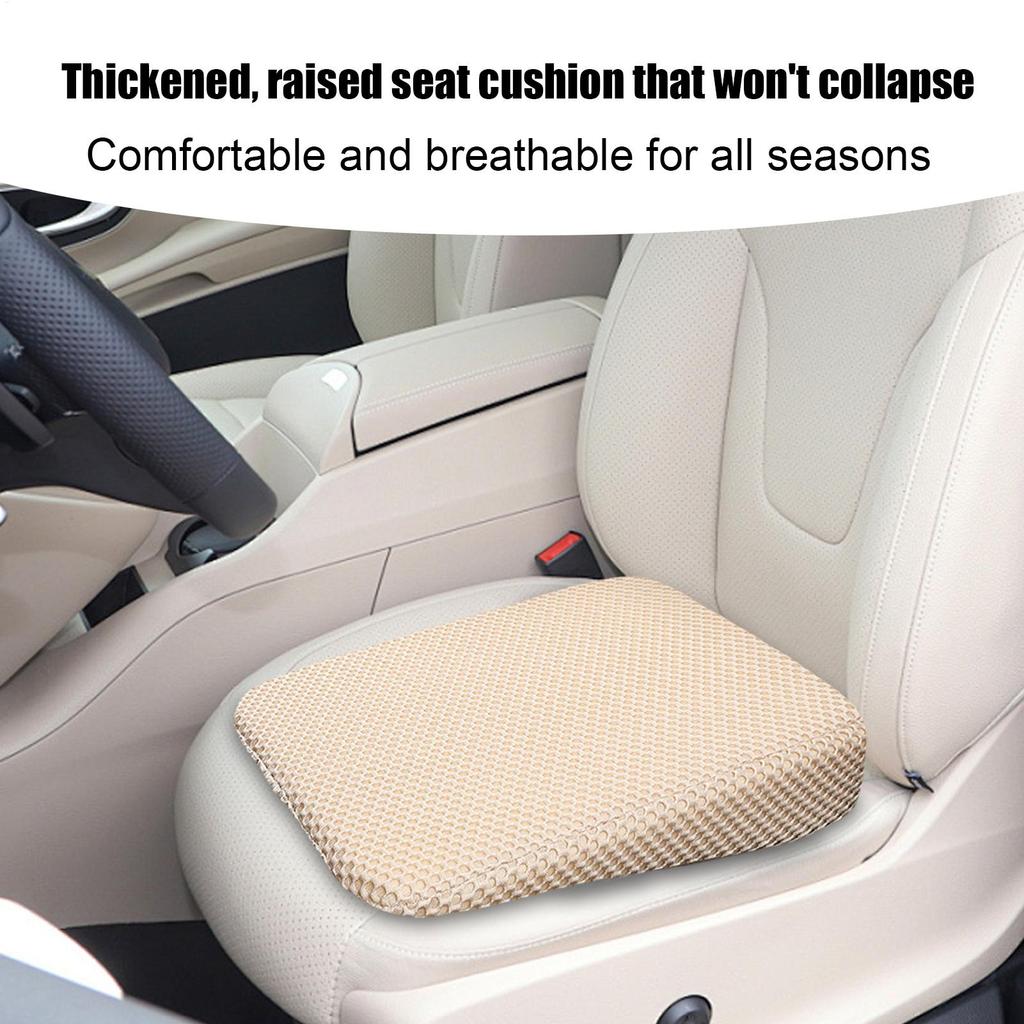 Adult Booster Seat for Car Hip Support Pad Vehicle Accessories Car Seat Cushions Short People Driver for Tailbone Fatigue Relief