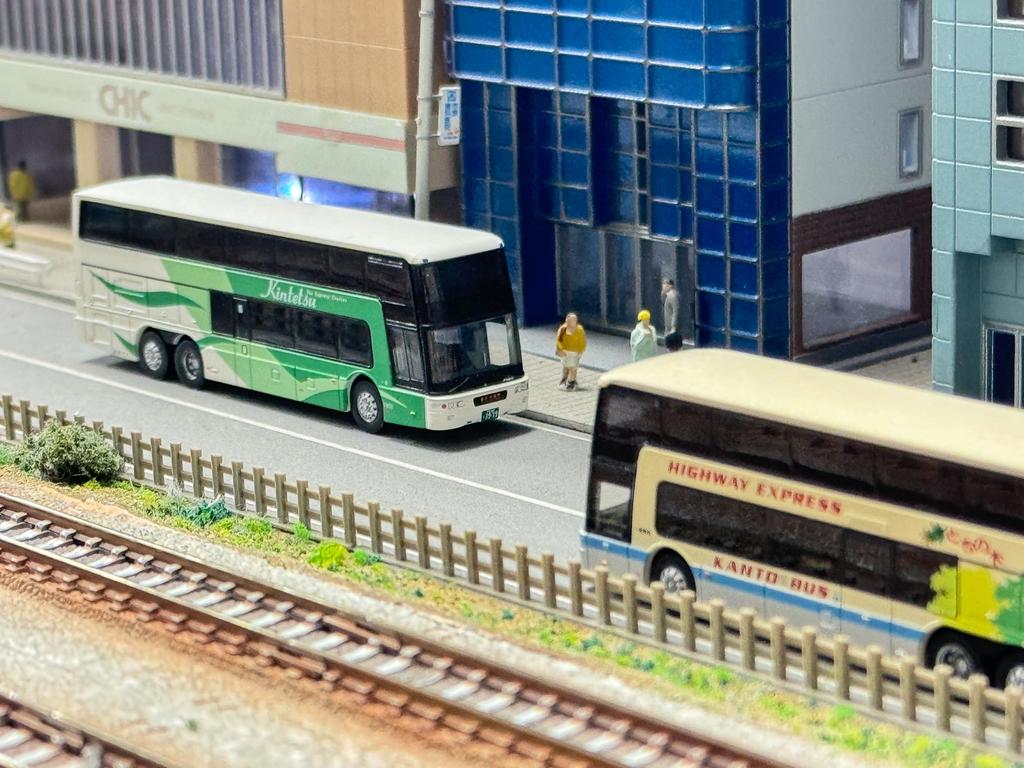 The Bus Collection Bus Collection Kintetsu Bus Mitsubishi Fuso Aero King Car No. 7902 Diorama Supplies