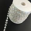 Beaded String Bead Strand Plastic Garland Decoration Pendant Accessory for Wedding Party 10mm