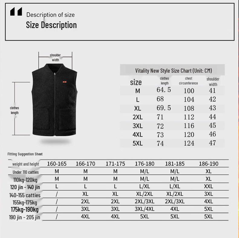 Men's Smart Heated Vest with USB - Thickened Electric Heating for Extra Warmth