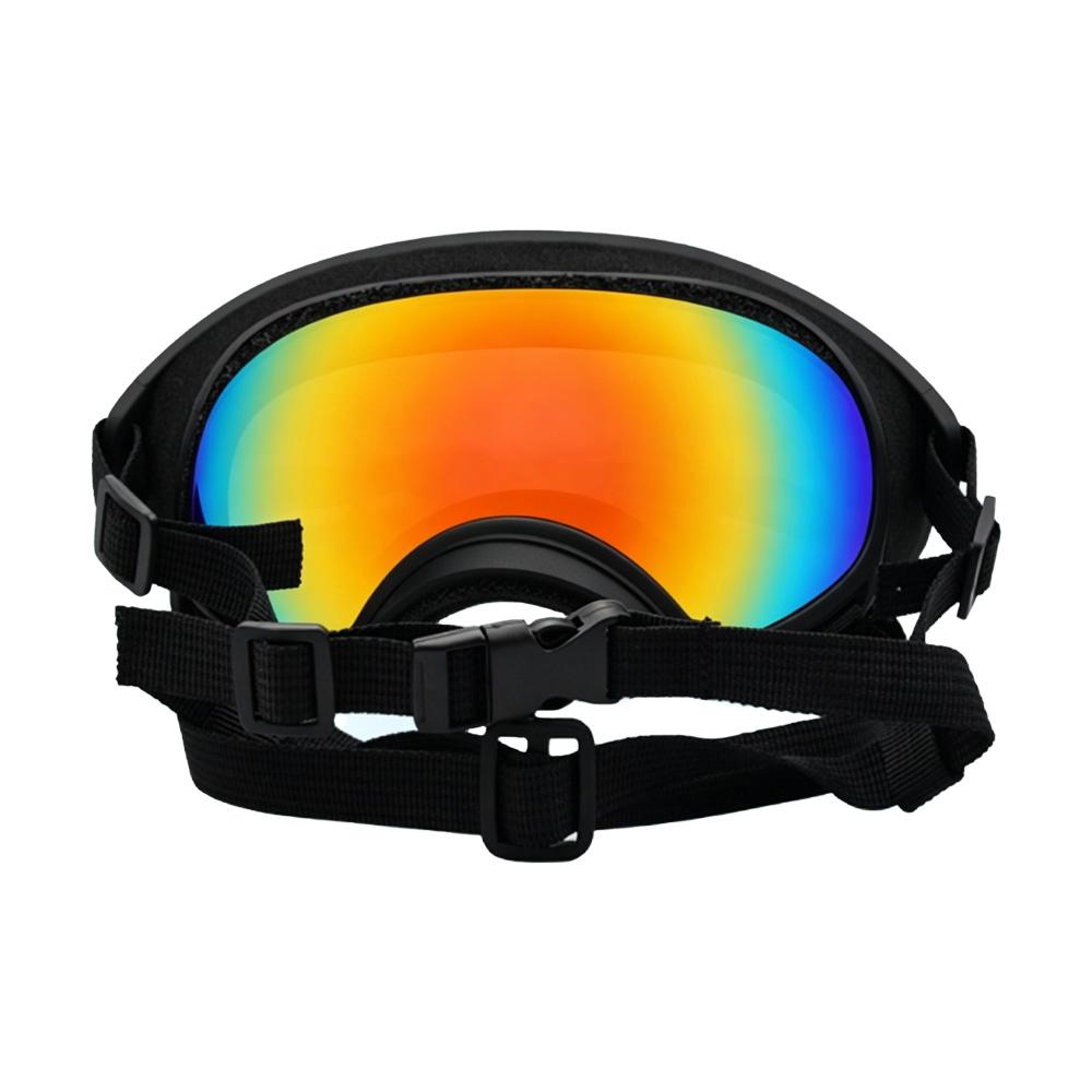 Reflective Lens Dog Goggles Windproof Anti-fog Pet Sunglasses Adjustable Strap Dog Eye Protection Glasses For Outdoor Dogs
