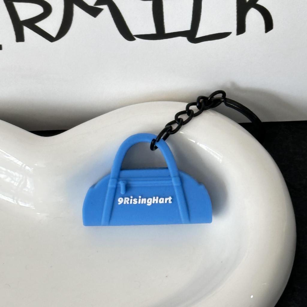 Miu Series Dumbbell Plate Keychain: Trendy Fitness Accessory & Sports Jewelry Gift