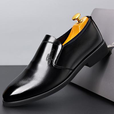 Scarpe da Uomo Business Casual in Pelle Stringate Scarpe da Uomo Britanniche Autunnali Slip-on Formali Traspiranti alla Moda Scarpe in Pelle 38-44