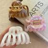 New Sweet Shark Clip Non-slip Light Weight Hair Claw Clip Headwear Elegant Ponytail Hair Clip Hair Accessories Tool