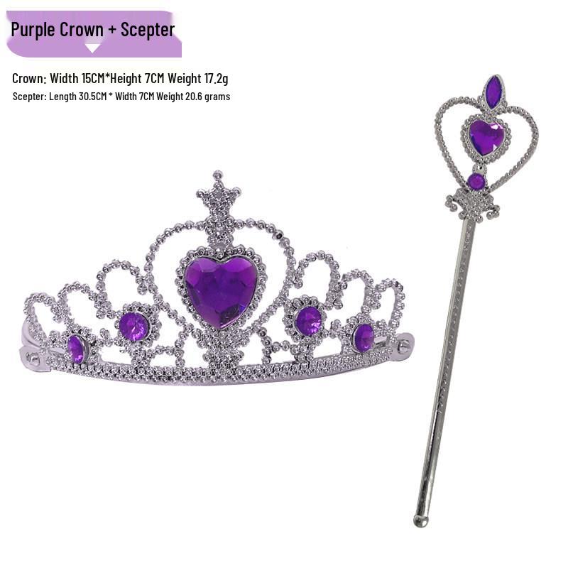 Enchanting Fairy Butterfly Wings Costume Set for Kids with Headband, Crown, and Magic Wand