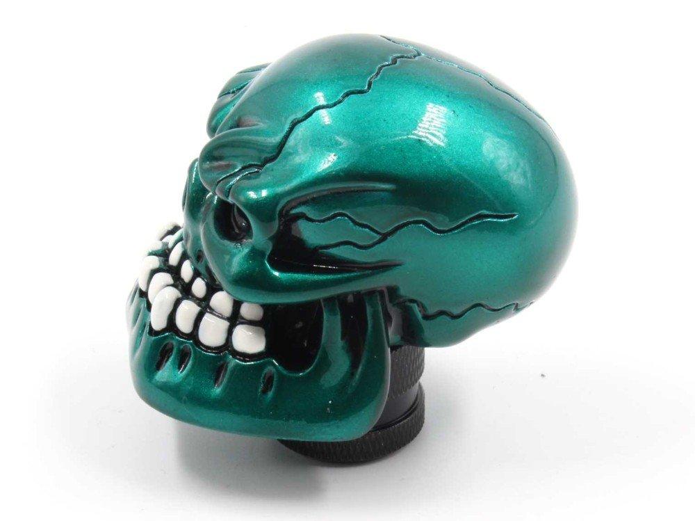 Funky Shift Knob Skull Teal