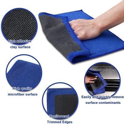 Auto-Knete-Tuch Feine Körnung Auto-Detailing Knet-Stab Tuch Knet-Tuch Autowaschhandschuh Knet-Stab für Autopflege 11,8x11,8 Zoll