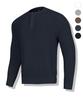 DRIX Washable Linen Henley Neck Muscle Fit Long Sleeve Knit_5 Colors