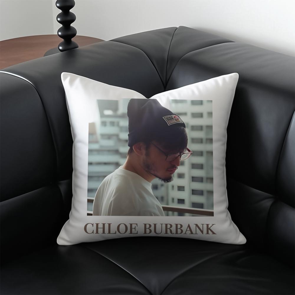 JJoji Album cover Cushion Cover Pillow Case Antidustmite Invisible zipper silky plush cushion