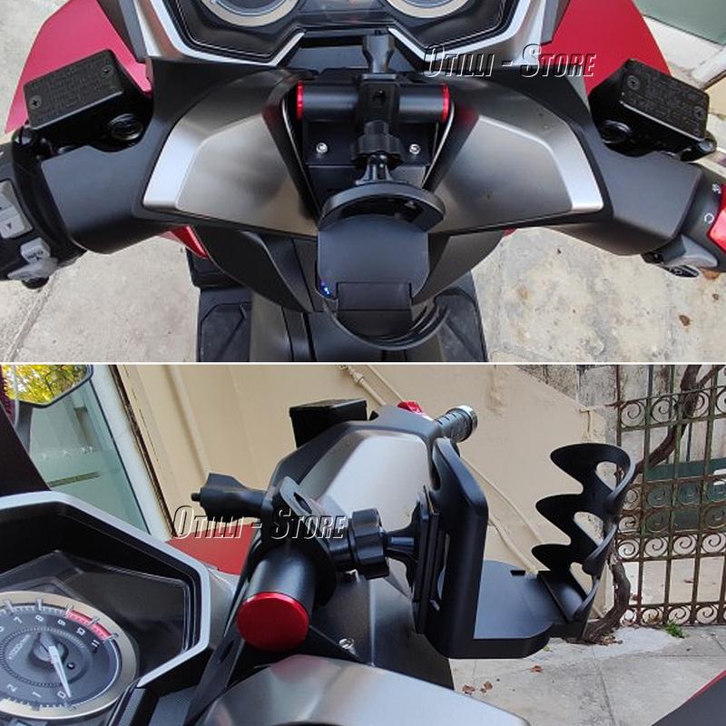 For Honda Forza 350 Forza350 NSS NSS350 2021 2022 2023 2024 New Motorcycle Phone Stand Holder GPS Navigation Plate Bracket