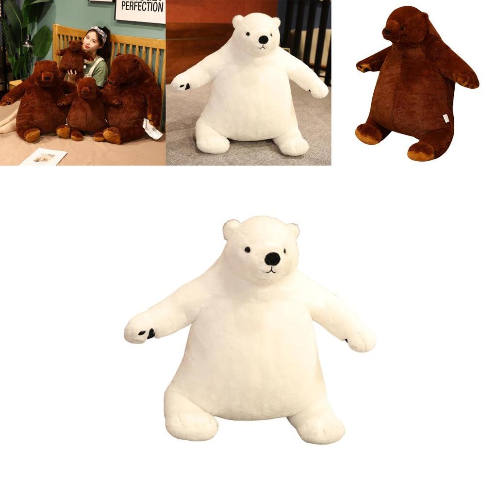 Giant Teddy Bear Plush Toy Soft Stuffed Doll For Kids Cute Lifelike