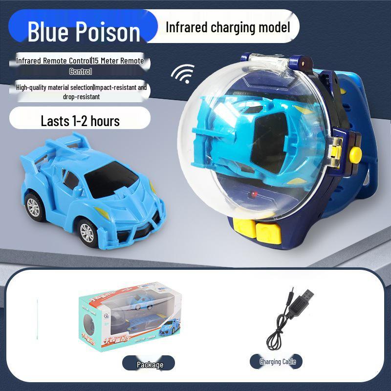 Children's 2.4G Alloy Remote Control Racing Car - Mini Toy Gift for Boys