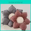 Contemporary Nordic Floral Pillow With Cotton Linen Cover For Modern Home Decor