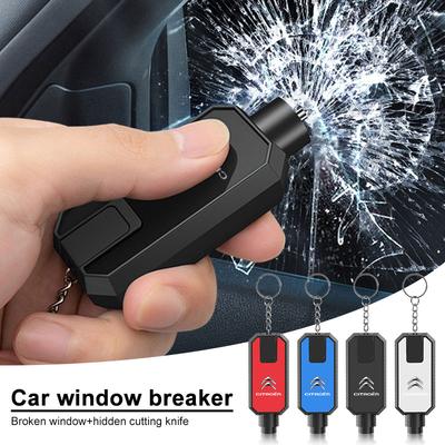Car Window Breaker Hammer, Seatbelt Cutter with Keychain Car Escape Tool For DS3 DS4 DS5 LS DS6 C1 C2 C3 C4 C5 C6 C8 WR3