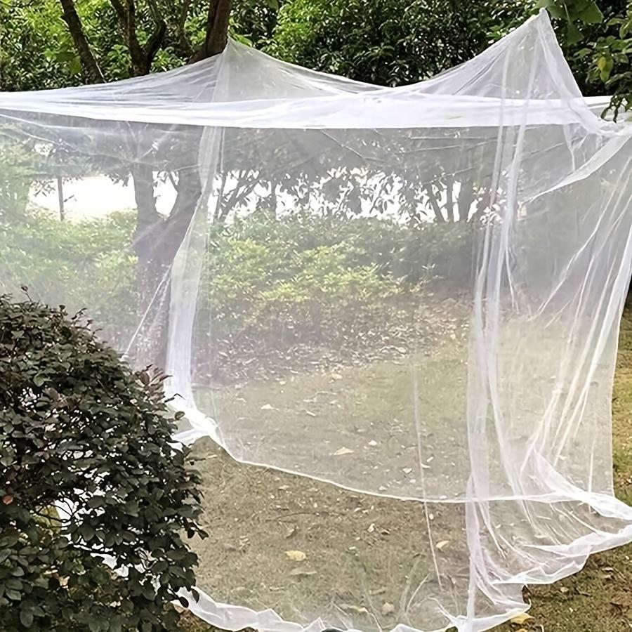 [1pc Ultra-Large Mosquito Net] 1pc Ultra-Large King Size Mosquito Net Tent |300D Mesh, 15 Holes, Durable & Easy Setup