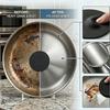 Stainless Steel Cleaning Sponge Tablets Scratch-Free Curved Surfaces Powerful Scorch Stain Remover Kitchen Cleaning Tool