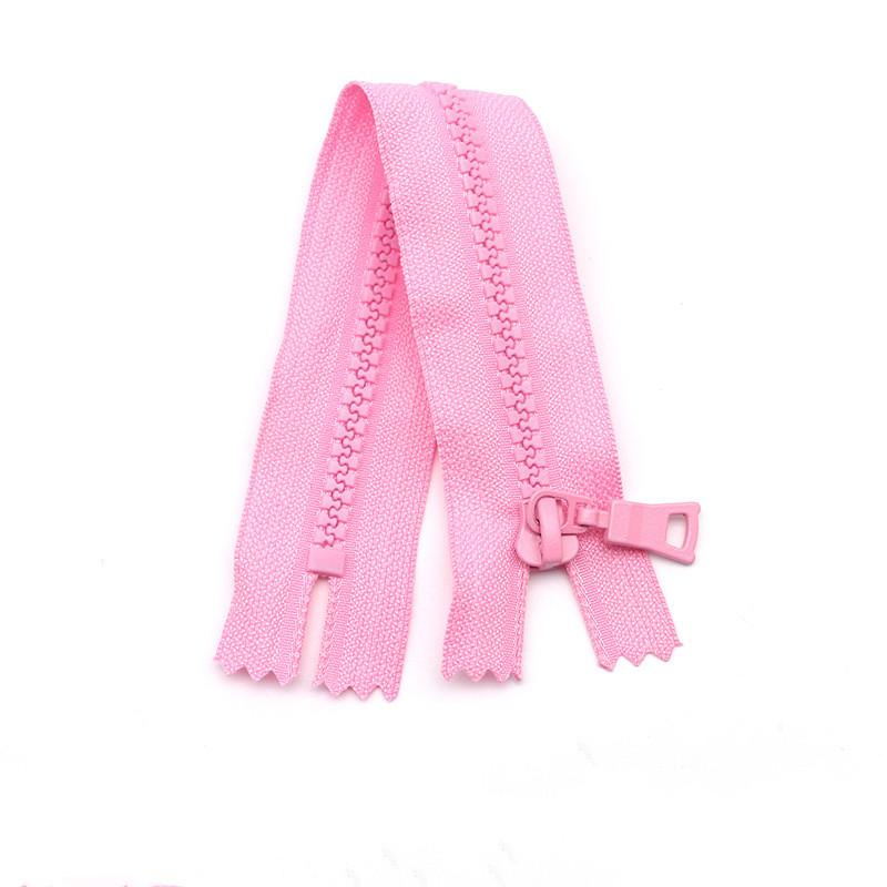 1Pcs 5# 20cm Resin Zippers Open-End Auto Lock ECO colorful plastic Nylon Coil zipper for Sewing clothes Clothing garment