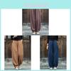 Casual Linen Pants For Women With Thickened Cottonlinen Fabric For Autumn Winter Comfort