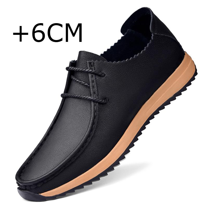 

Fashion Casual Shoes Outdoor Male Fashion Inner Height Shoes 6cm Height Increasing Sports Shoe Classic Non-slip Tenis Masculino Trainers 47 чёрный