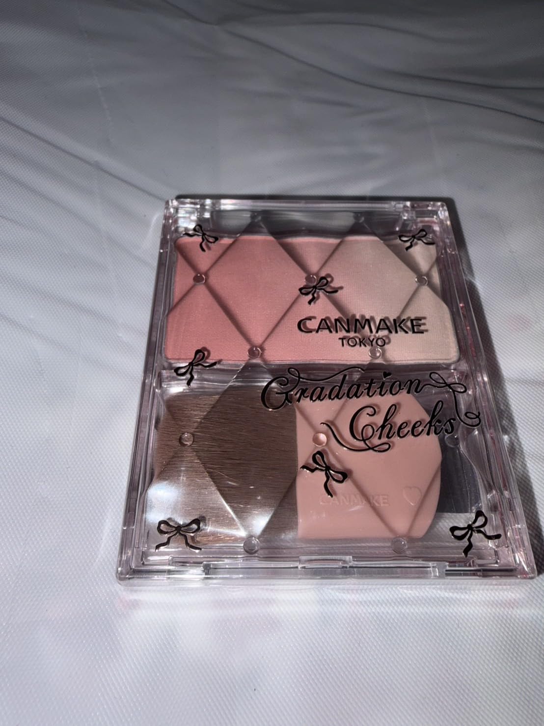 

Canmake Gradation Cheeks Cheek Highlight Yogurt Milk Milk / & (01Berry / 02Peach Tea) (02Peach Tea)