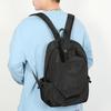 Solid Color Backpack for Men And Women Oxford Fabric Waterproof School Bag