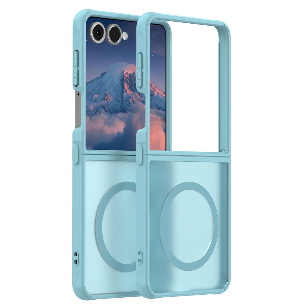 Samsung Galaxy Z Flip 7 Phone Case,Magnetic Shockproof Phone Case,Bumper Hybrid Cover for Samsung Galaxy Z Flip 7