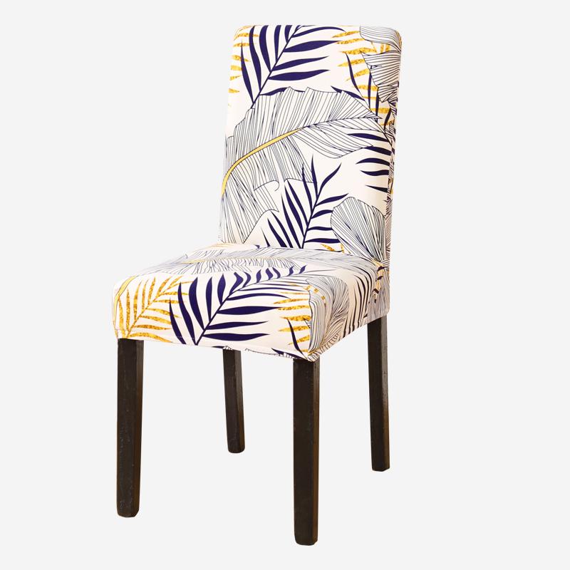 Dining Chair Cover Elastic Seat Slipcover Stretch Chair Covers For Wedding El Banquet Dining Room Office Anti-Dirty Removable