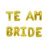 Rose Gold 'Bride to Be' Balloon Set for Wedding or Valentine's Day Party