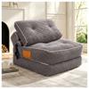 [MJ] Fauler Sofa-Sitzsack, Klappbares Schlafsofa, Faltbares Boden-Futon, Bequeme Tragbare Umwandelbare Ausklappbare Liegestühle für Wohnzimmer Schlafzimmer