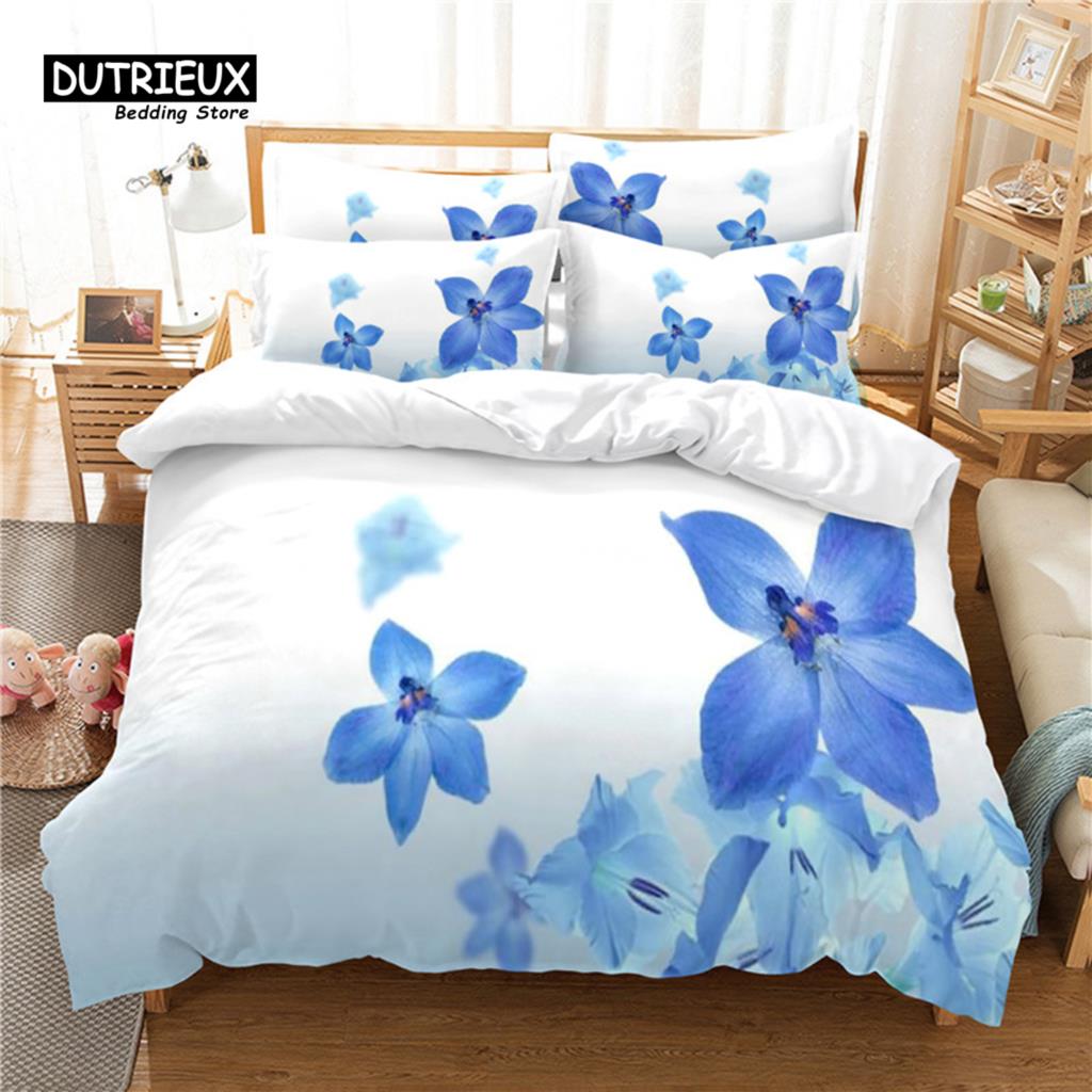 Cat Lovers Duvet Cover Set, Fashion Bedding Set, Soft Comfortable Breathable Duvet Cover, For Bedroom Guest Room Decor