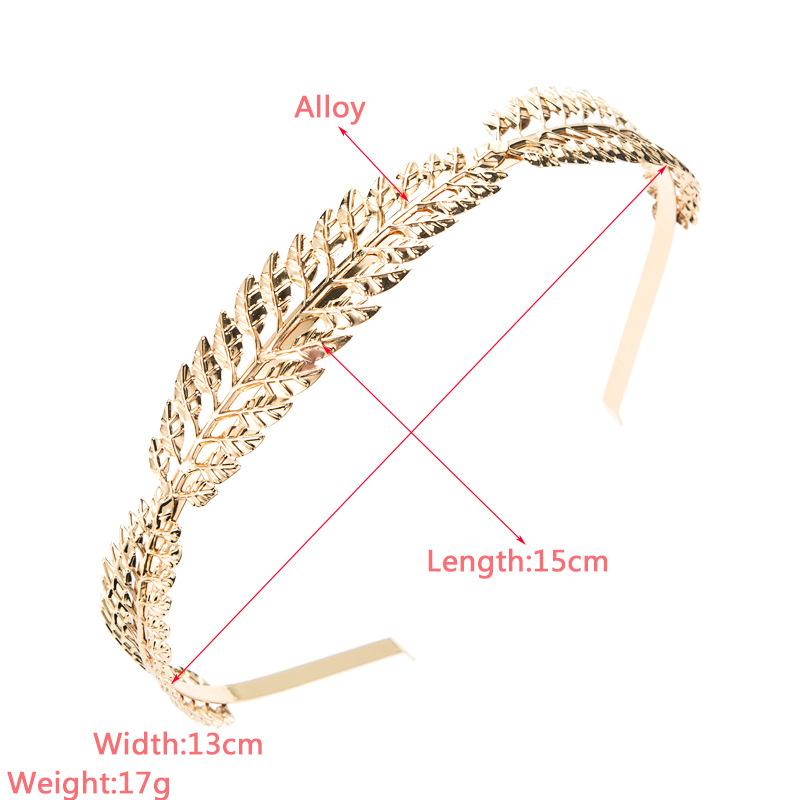 Women's Hairband Simple Personalized Metal Hair Accessories Travel Versatile Net Red Same Headwear