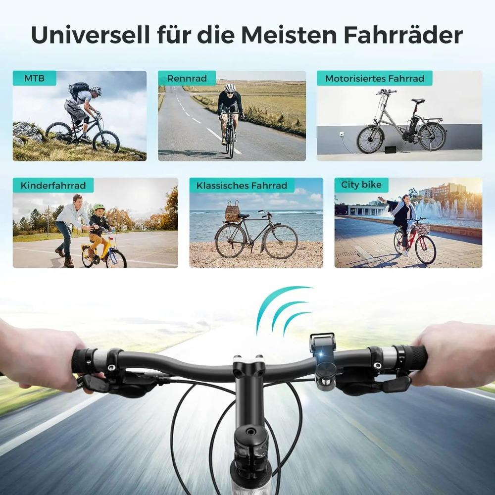 Universal Bicycle Bell Loud and Durable Bicycle Horn Easy To Install Suitable for Mountain Road Riding In Various Colors