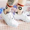 5 Paare Damen Blumen Socken Sommer Spitze Kristall Glasseide Socken Kurz Dünn Transparent Rosen Jacquard Elastische Ultradünne Socken
