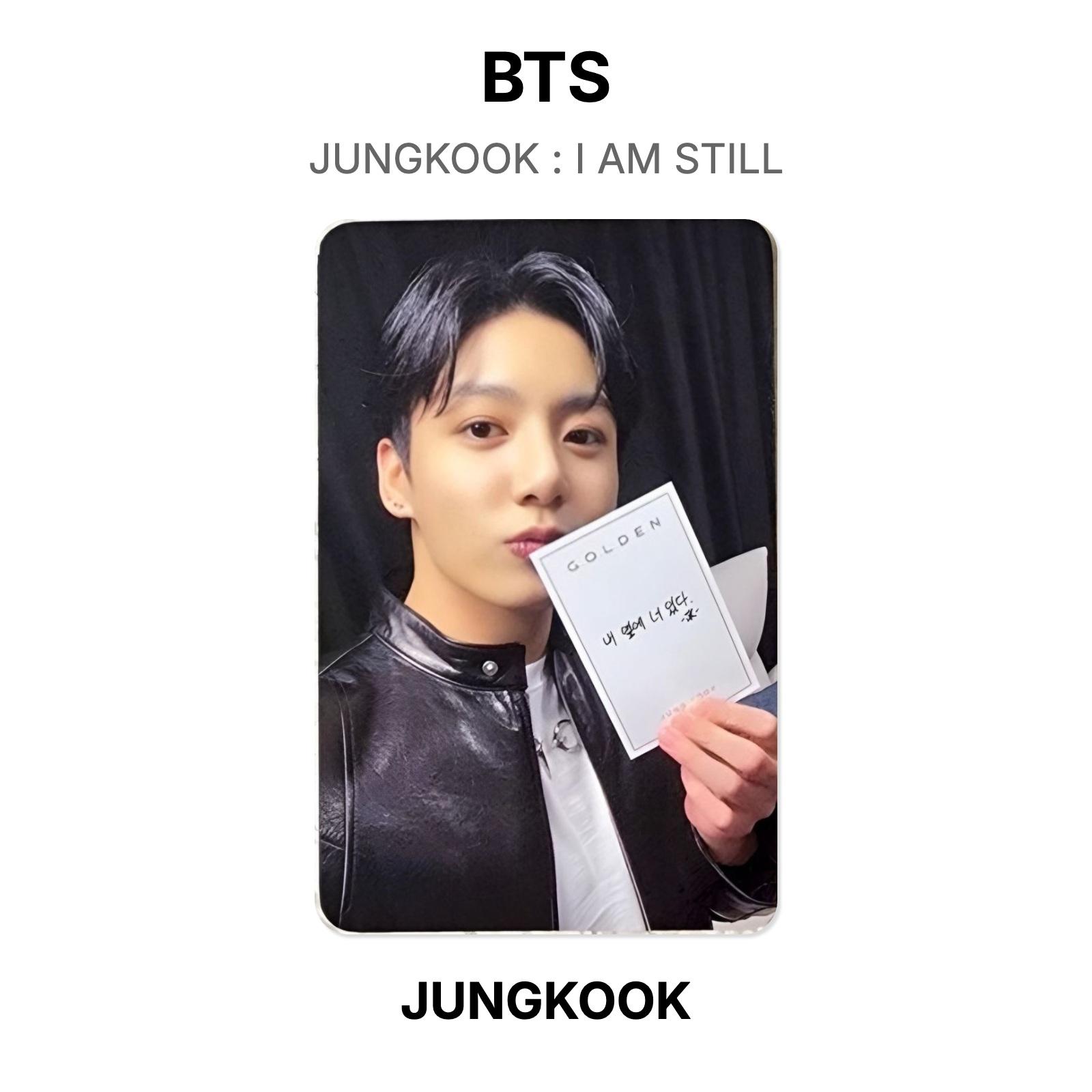 BTS JUNGKOOK : I AM STILL Official Photocard JUNGKOOK