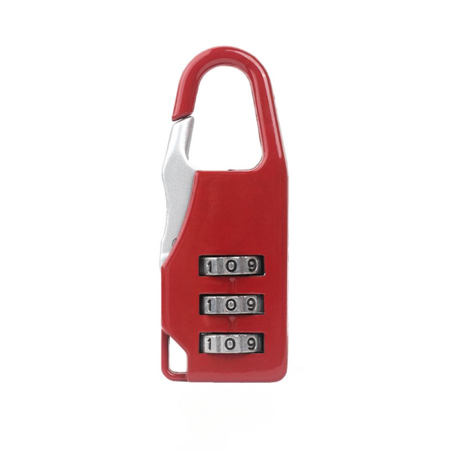 1pz Mini Lucchetto a Combinazione, Lucchetti a Combinazione a 3 Cifre, Lucchetti per Valigie da Viaggio Portatili, Lucchetti Sicuri per Zaini da Palestra