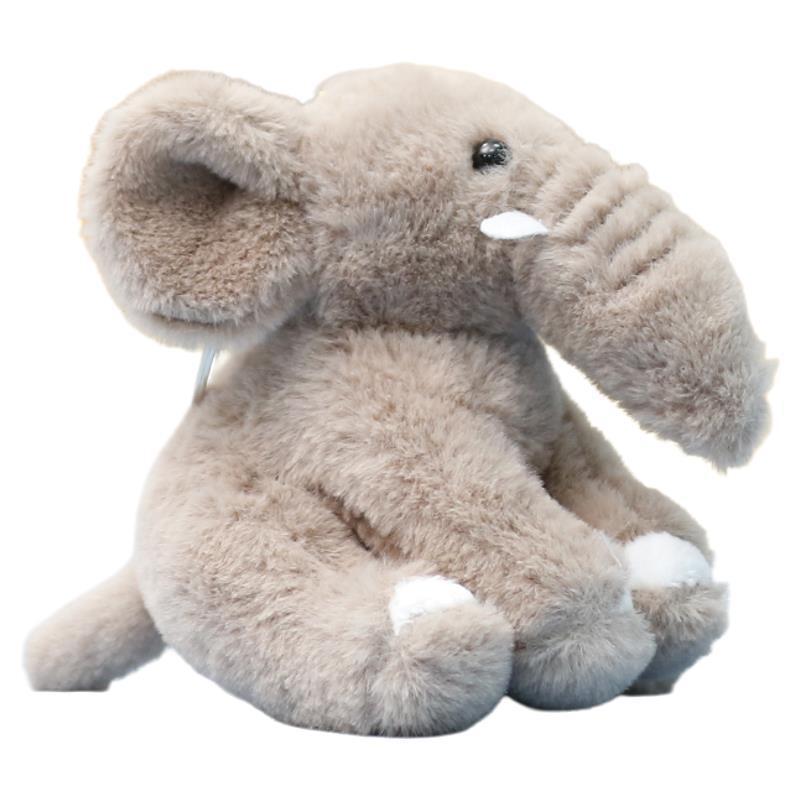 Elephant Plush Toy With Pp Cotton For Girls Gift Keychain And Bag Decor
